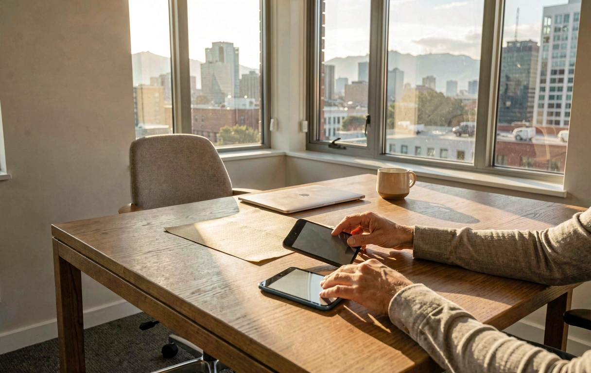 Professional workspace in San Francisco