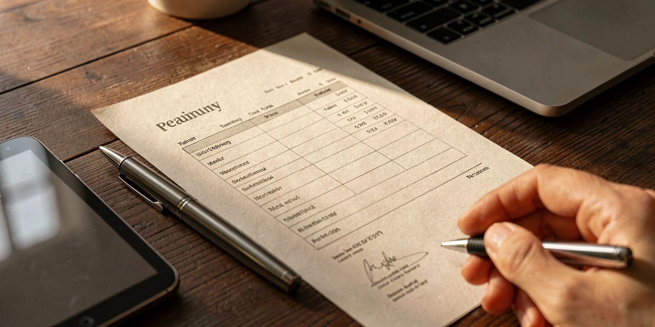 Payroll documentation detail