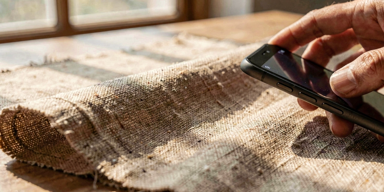 Woven texture detail